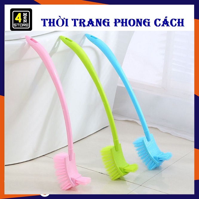 Chổi Cọ Toilet 2 Đầu Cọ , Cây Chà rửa bồn cầu - toilet 2 đầu đa năng tiện ích