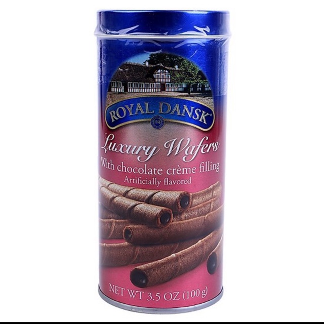 ROYAL DANSK Bánh Quế Cao Cấp Hương Sô-cô-la 100g