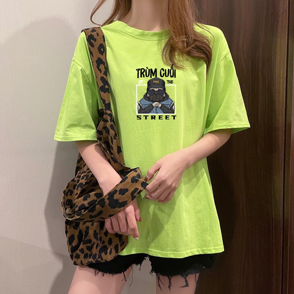 Áo thun tay lỡ TRÙM CUỐI PUB - Áo thun ngắn Vender cotton 100%.(V65)