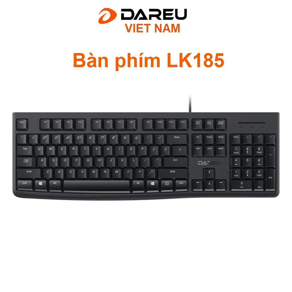 Bàn phím DAREU LK185 - Phím mỏng - Sản phẩm lý tưởng cho văn phòng | BigBuy360 - bigbuy360.vn