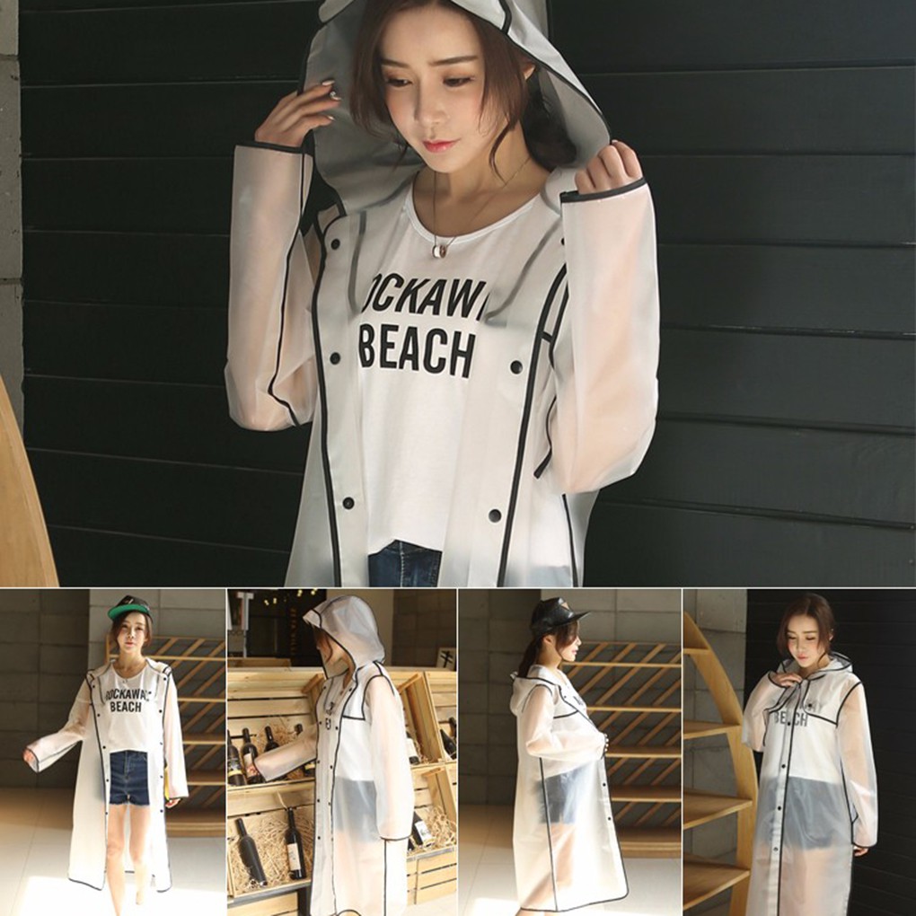 Áo mưa thời trang trong suốt chất lượng cao