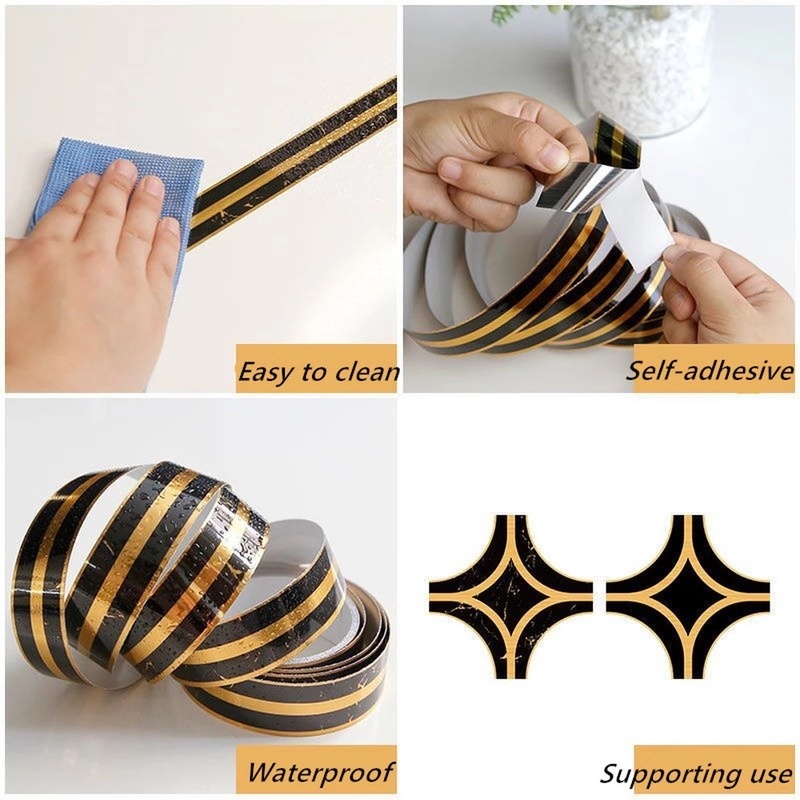 Băng keo dán khe hở sàn nhà chống nước chống mòn tiện dụng