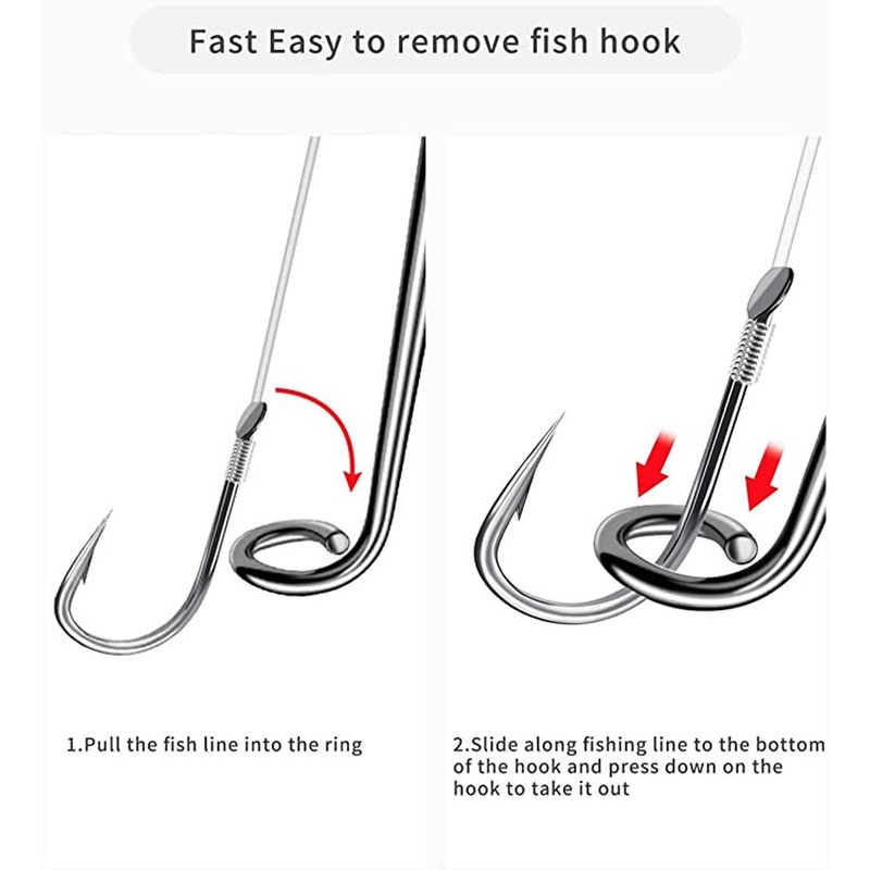 1 Dụng Cụ Tháo Móc Câu Cá Bằng Thép Không Gỉ Chất Lượng Cao