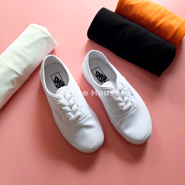 Giày thể thao - Vans authentic trắng