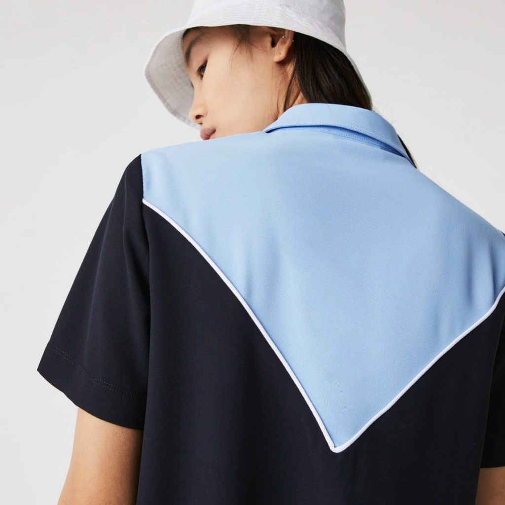 Đầm polo dáng rộng lacoste