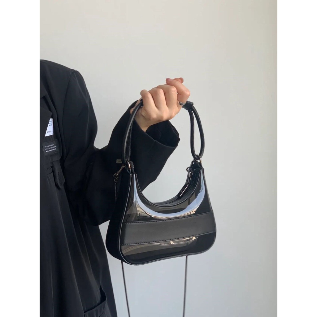 Túi đeo dưới cánh tay Phối Dây Xích Thời Trang Mùa Hè 2022 Sang Trọng Cho Nữ