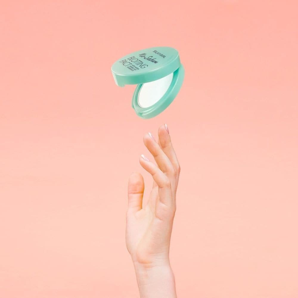 Phấn Phủ Khoáng Dạng Nén Silkygirl No-Sebum Blotting Pact Kiềm Dầu 7g