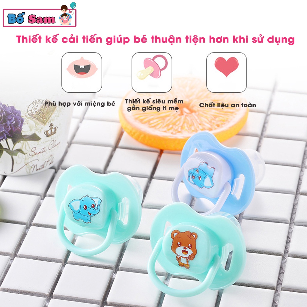 Ti giả cho bé từ 0-1 tuổi có nắp đậy hàng cao cấp Shop Bố Sam