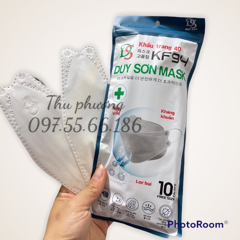 GÓI KHẨU TRANG FK94 4D (4 LỚP)