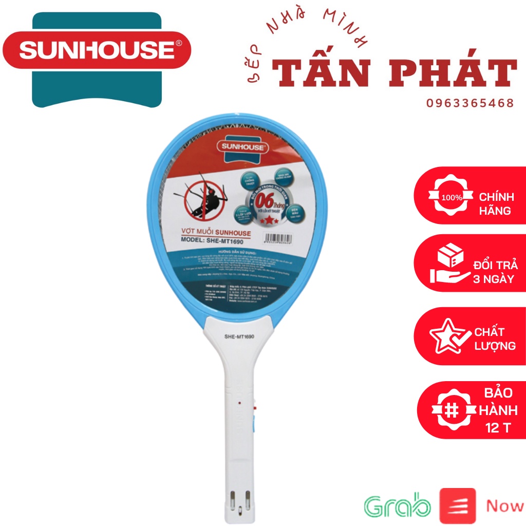 VỢT MUỖI SUNHOUSE CHÍNH HÃNG