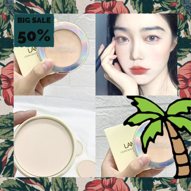 Phấn Nền VÀNG ÁNH KIM 5048 Lameila nội địa lâu trôi che phủ tốt phấn phủ trang điểm makeup powder