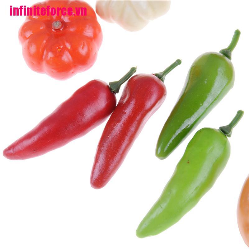 Vn Set 10 Trái Cây Mini Dùng Để Trang Trí Búp Bê