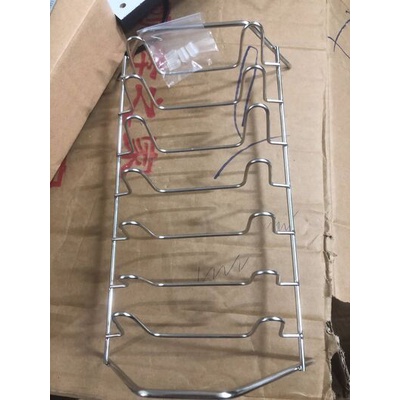 Kệ để bát đĩa inox, dáng dài nhiều tầng Runmass1