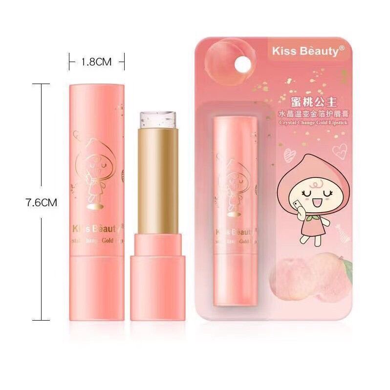 Son Dưỡng KissBeauty Peach Princess dạng thạch