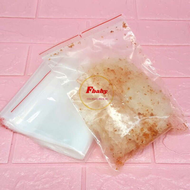 Túi Zip Túi Zip Đựng Thực Phẩm Bảo Quản Sữa Mẹ Trong Suốt Loại Dày Đẹp ( Size 14x20cm, size 20x28cm, Size 25x35cm)