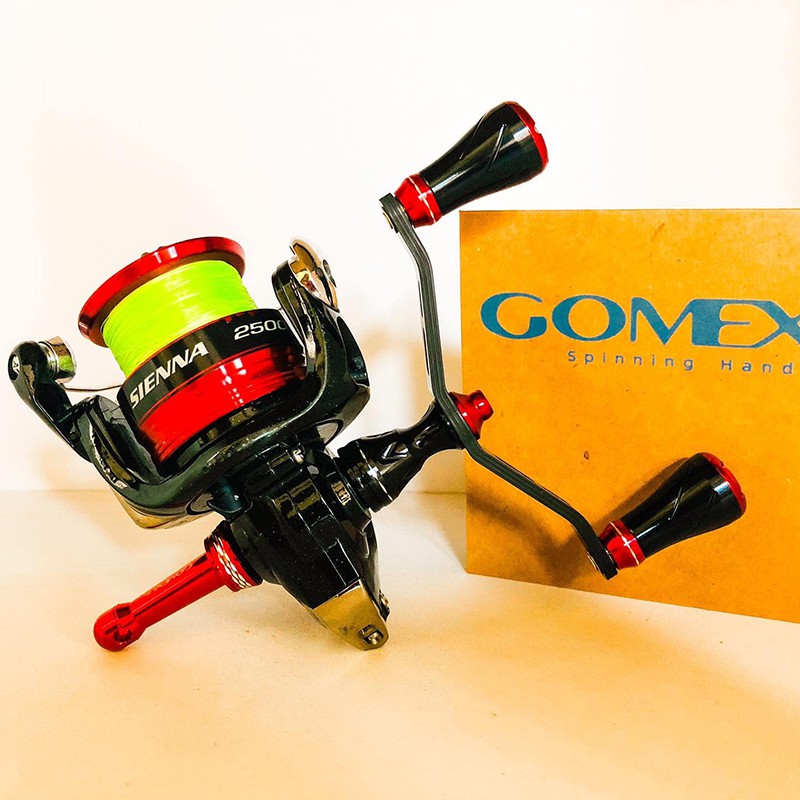 Gomexus 72-98mm Non-Power Handle Carbon Double Handle for Shimano Daiwa Abu Okuma Fishing Reel LCDH