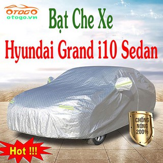 (size 3M) Bạt Che Phủ Xe Grand i10 Sedan Cao Cấp