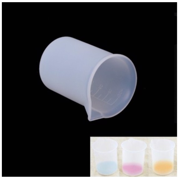 Cốc silicone 100ml pha nhựa Epoxy Resin