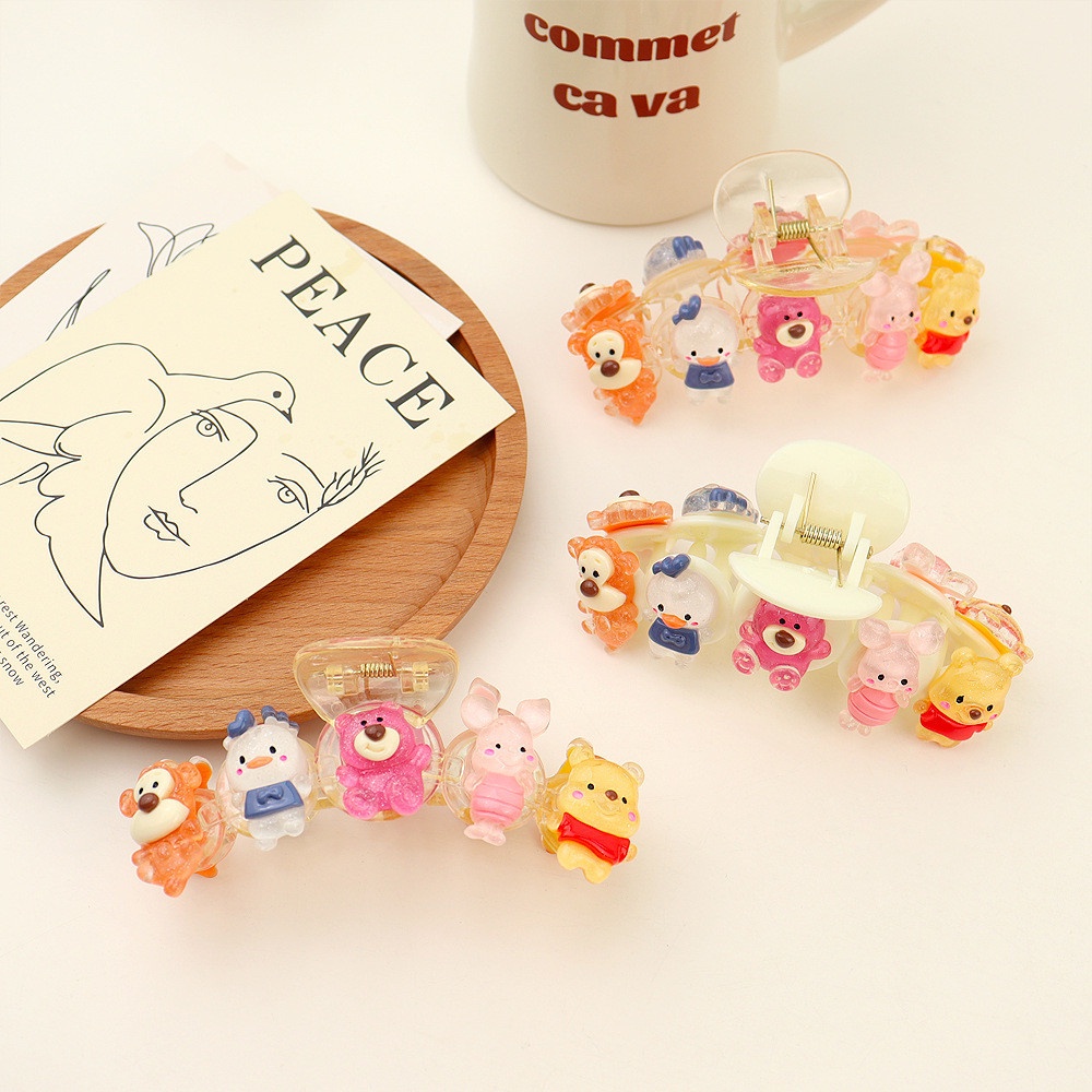 Kẹp Tóc Hình Cá Mập Hoạt Hình Đáng Yêu Dành Cho Nữ