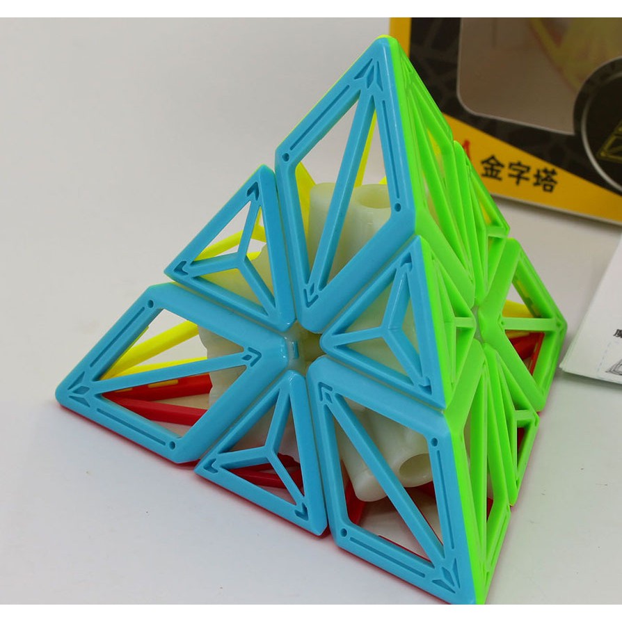 QiYi DNA Pyraminx Rubik Biến Thể 4 Mặt Rubik Tam Giác