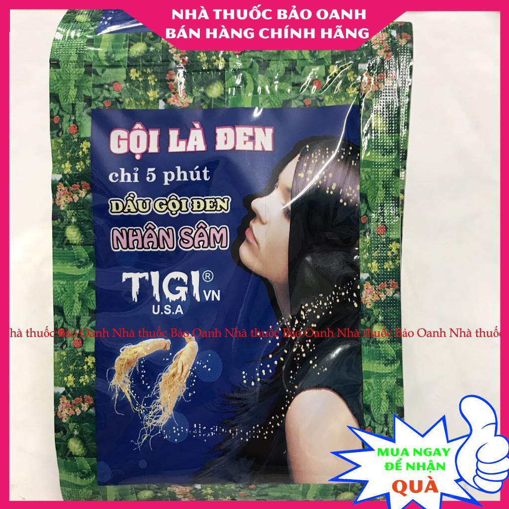 Gội Là Đen- Black Hair Shampoo - gói nhuộm tóc 60gr