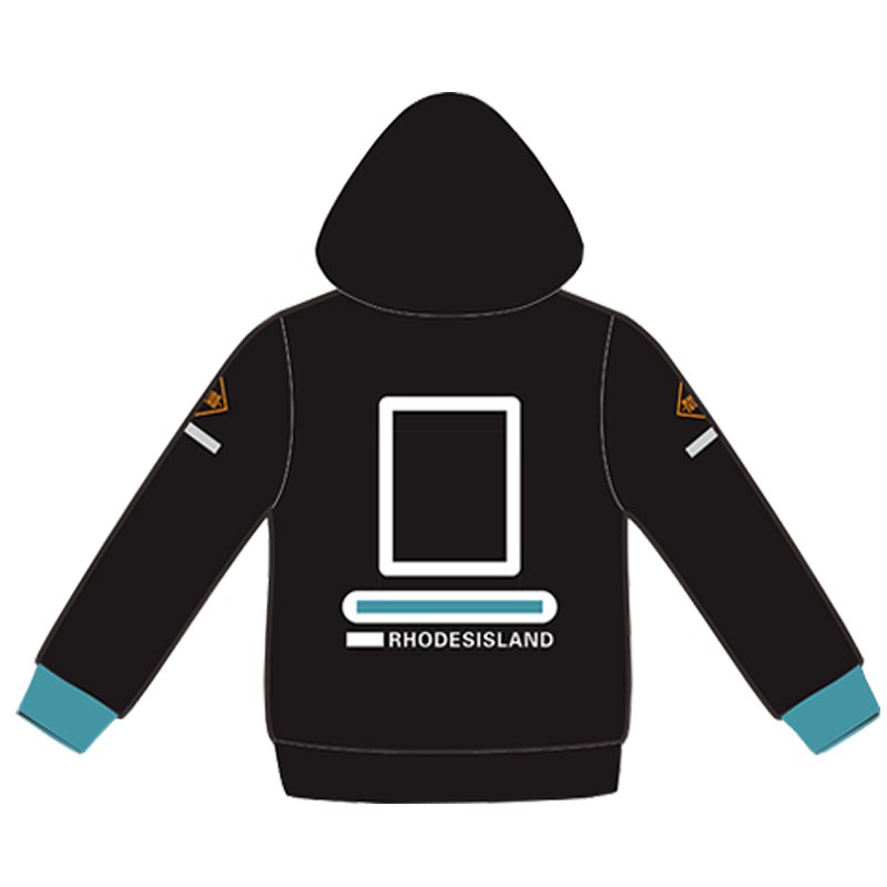 Áo khoác hoodie tay dài in họa tiết anime Arknights Amiya thời trang