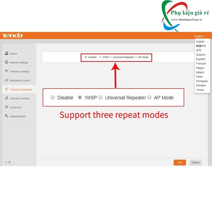 Bộ Phát Wifi Router Tenda F3 300Mbps 3A Anten 1 Wan, 3 Lan Port | BigBuy360 - bigbuy360.vn