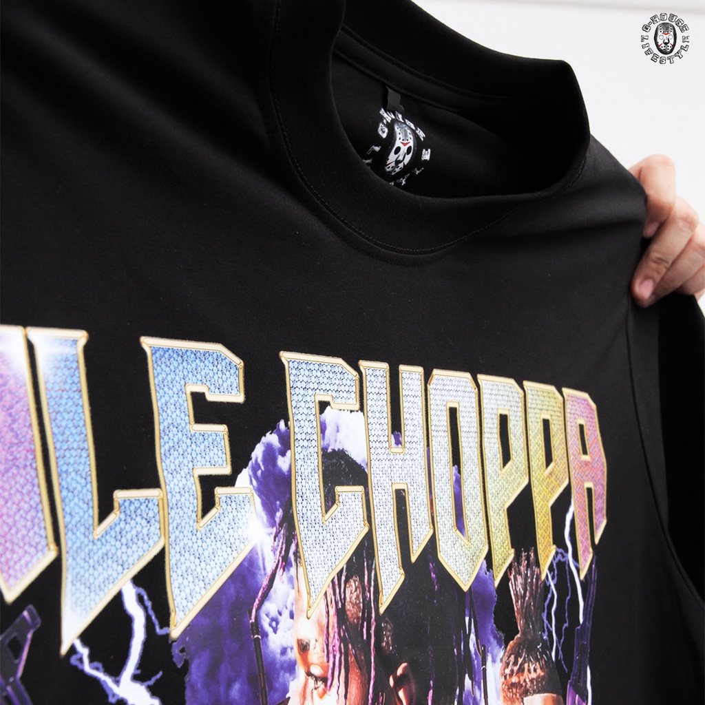 Áo Thun Rapper NLE Choppa Oversize Phong Cách Hiphop Unisex G-House Lifestyle !