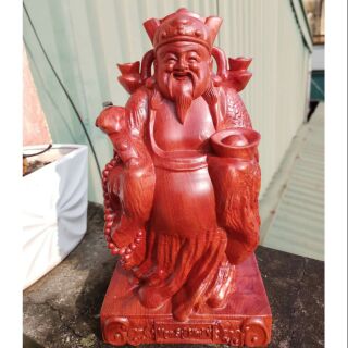 Tượng thần tài gỗ hương