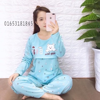 Bộ sau sinh mở nắp cho con bú