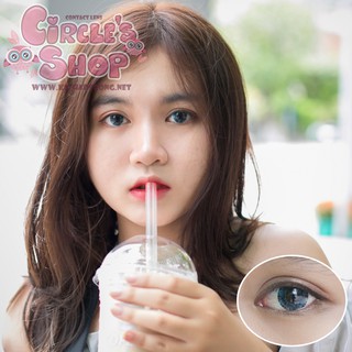 Kính Giãn Tròng Màu Blue - Lens Chính Hãng (Tặng Khay) Mẫu BG.221