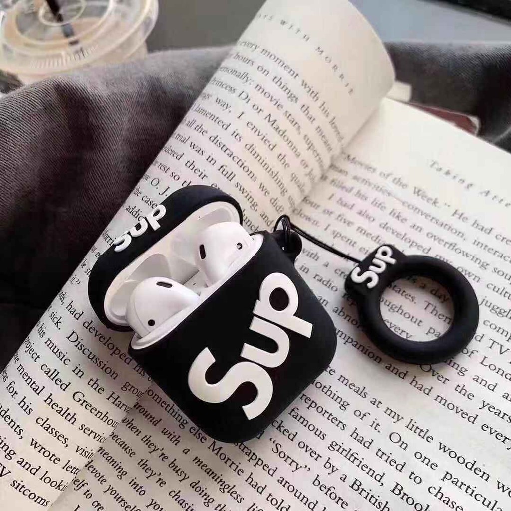 Airpods Case ⚡Freeship ⚡ CHỮ SUP Case Tai Nghe Không Dây Airpods 1 / 2 / i11 / i12 - BB.CASE99