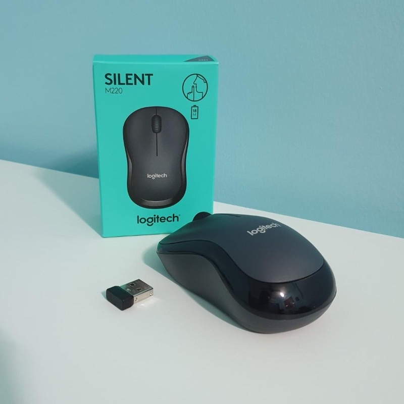 Chuột không dây Logitech Silent M220