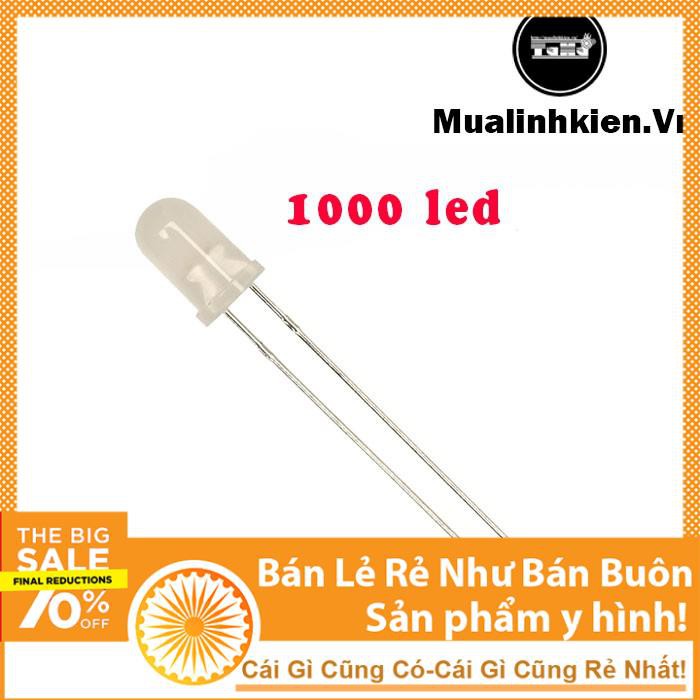 Led 5MM Xanh Lá Đục (1000c)