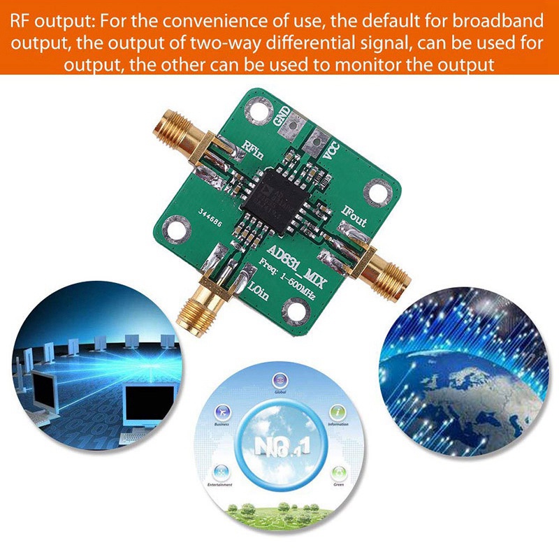 Mô-đun Chuyển Đổi Tần Số Cao AD831 RF 500MHz