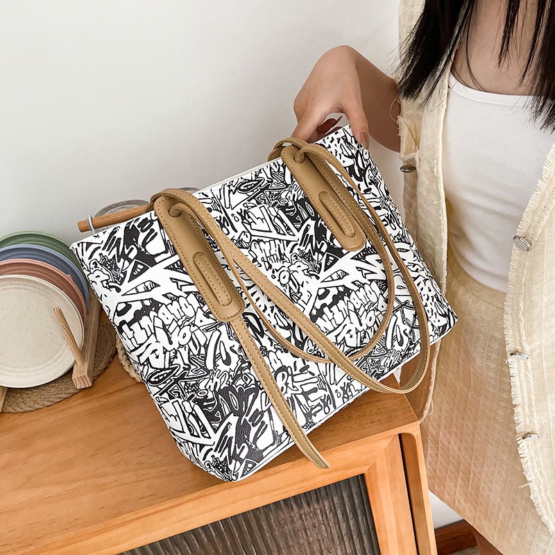 Túi xách nữ công sở đẹp để vừa A4 tote da pu đi học đi chơi thời trang cao cấp giá rẻ HT066