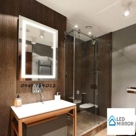 Gương led CẢM ỨNG bàn trang điểm lavabo👄SALE OFF👄Gương led treo tường CẢM ỨNG nhà tắm