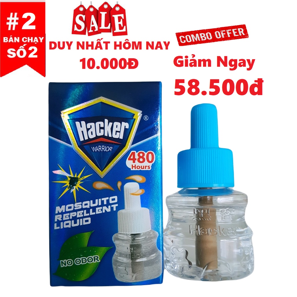 Tinh dầu đuổi muỗi Hacker , tinh dầu hacker sịn