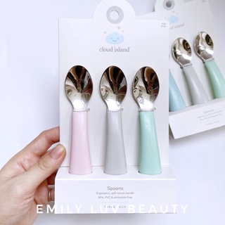 Thìa inox Cloud Island cho bé 18 tháng +