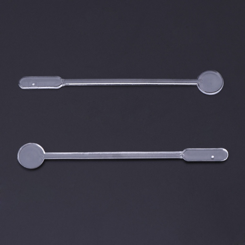 Set 10 que nhựa trong suốt dùng làm mỹ phẩm DIY