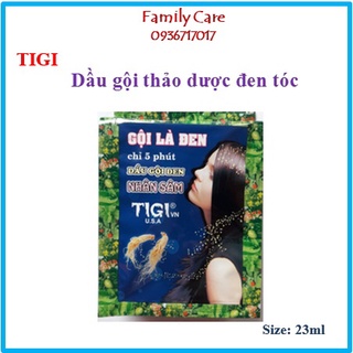 GIÁ SỈ- Gói Dầu Gội Đen Tóc Nhân Sâm TIGI (Gội Là Đen)