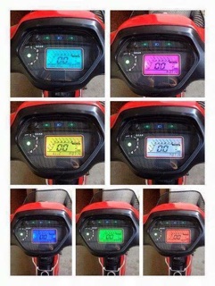 Đồng hồ LCD Wave nhỏ Điện tử