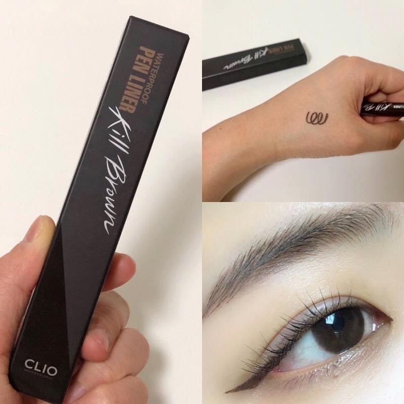 Bút kẻ mắt nước CLIO Black WATERPROOF PEN LINER