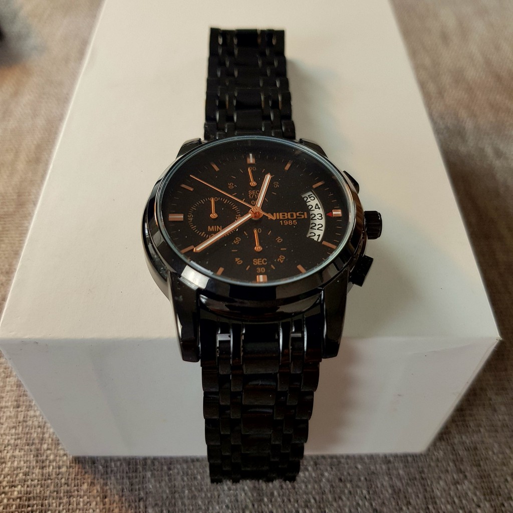 [Tặng vòng tay]Đồng hồ nam NIBOSI chính hãng NI2353.09 thời trang