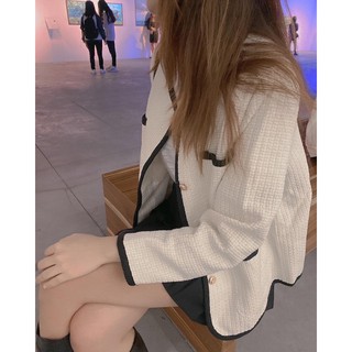 Ảnh thật - Áo khoác Tweed