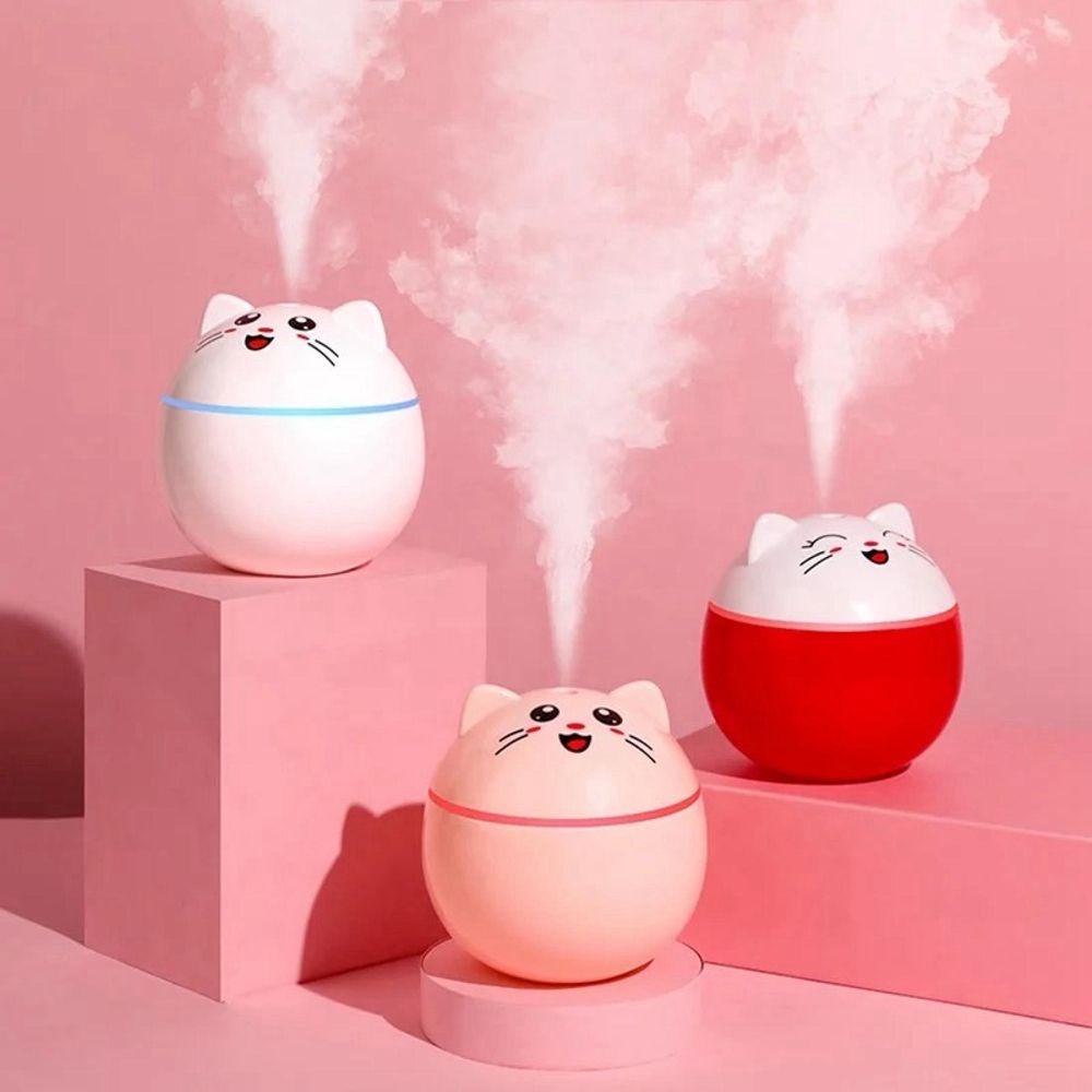 Máy Phun Sương Tạo Ẩm AUGUSTINE Tích Hợp Đèn LED Dễ Thương Thể Tích 300ML