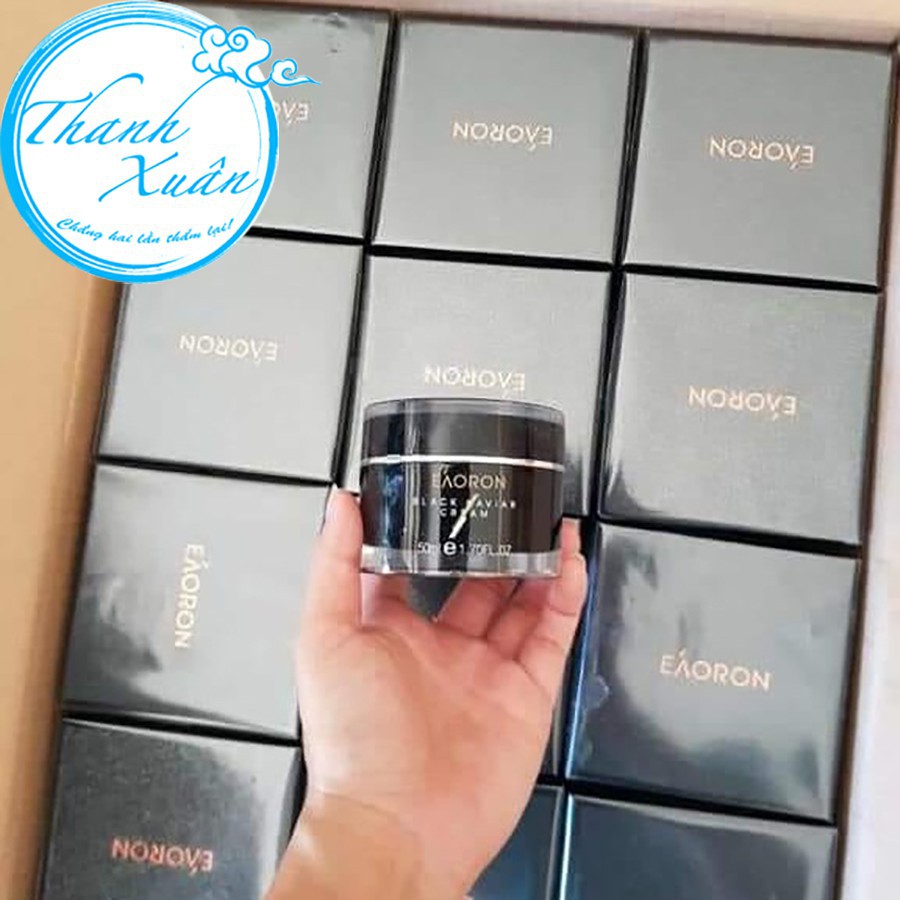 [FREESHIP] KEM DƯỠNG DA EAORON (EAORON BLACK CAVIAR CREAM 50ml) | BigBuy360 - bigbuy360.vn