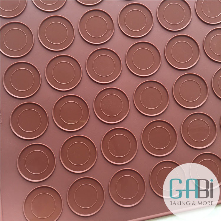 Tấm nướng macaron silicon 48 ô