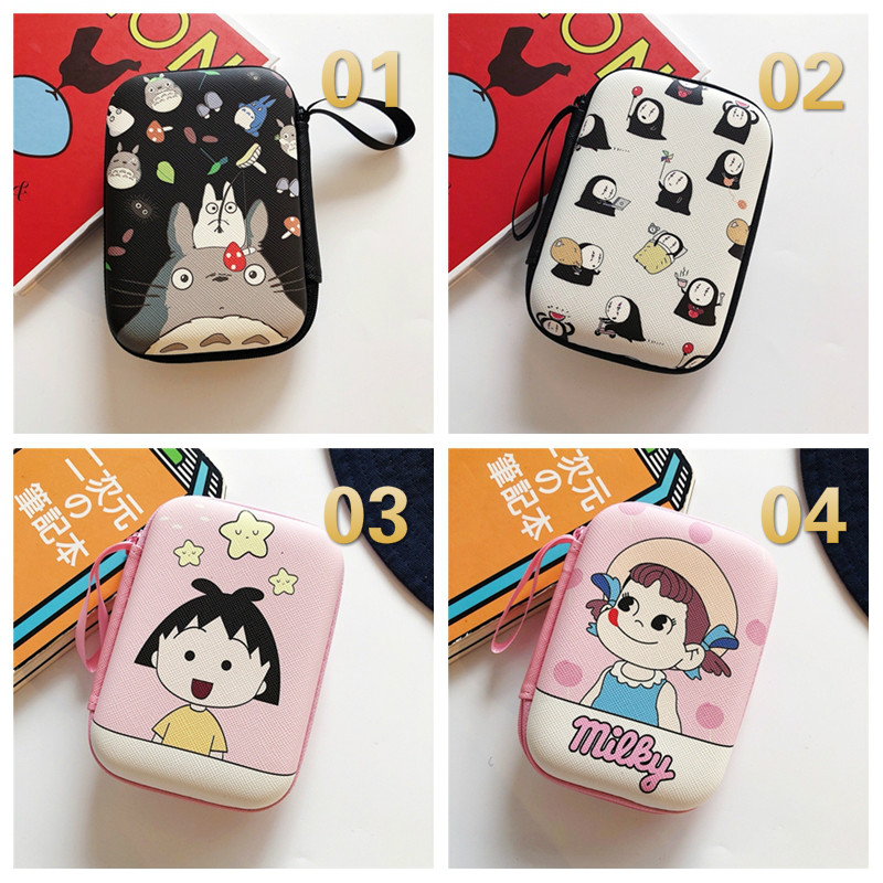 Túi Đựng Pin Sạc Dự Phòng / Dây Cáp / Tai Nghe / Ổ Cứng Chống Nước In Hình Totoro Hoạt Hình | BigBuy360 - bigbuy360.vn