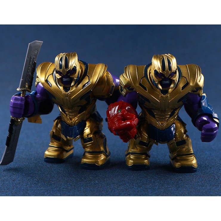 Lego Thanos mô hình Marvel bộ sưu tập mini figure